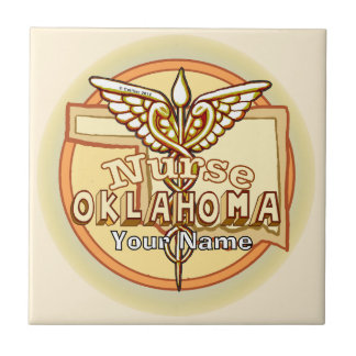 Oklahoma Sjuksköterska Caduceus Kakel