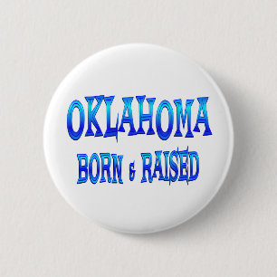 Oklahoma som är född & lyfts knapp