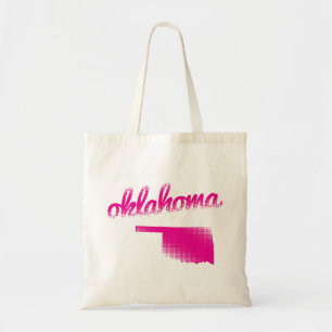 Oklahoma som är statlig i rosor tygkasse