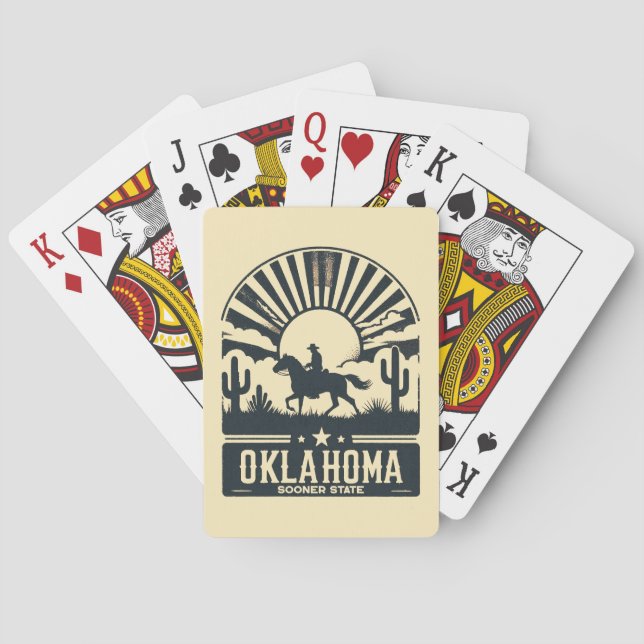 Oklahoma Sooner State Casinokort (Baksidan)