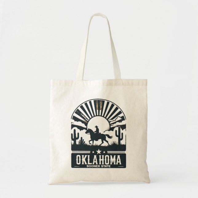 Oklahoma Sooner State Tygkasse (Framsidan)