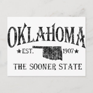 Oklahoma - Sooner State Vykort