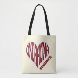 Oklahoma Sooners Totebag  Tygkasse