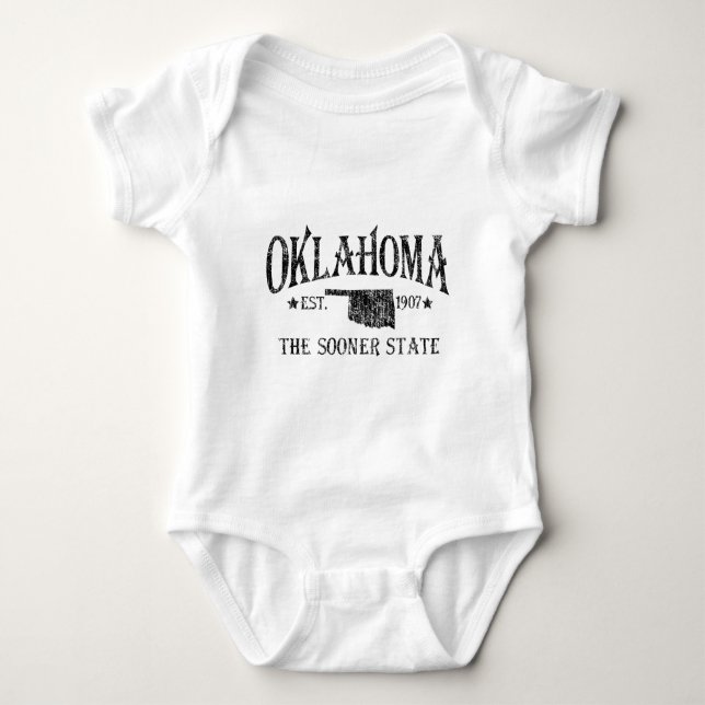 Oklahoma - Soonerstaten T Shirt (Framsida)