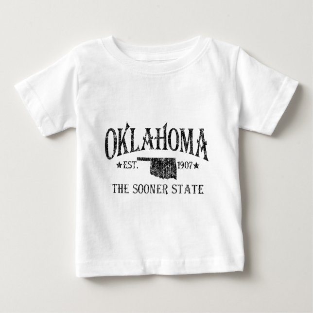 Oklahoma - Soonerstaten Tee Shirt (Framsida)