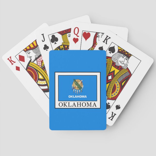 Oklahoma Spel Kort (Baksidan)
