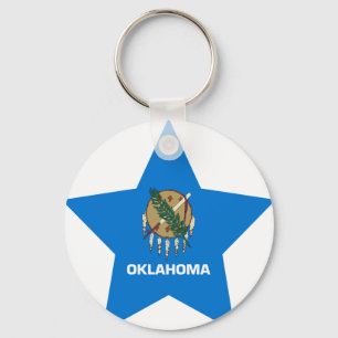 Oklahoma Star Nyckelring