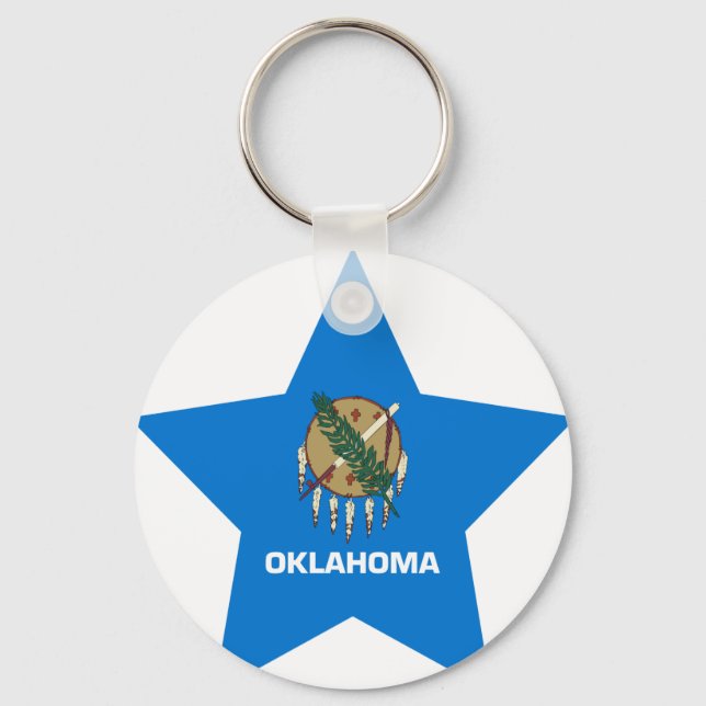 Oklahoma Star Nyckelring (Framsida)