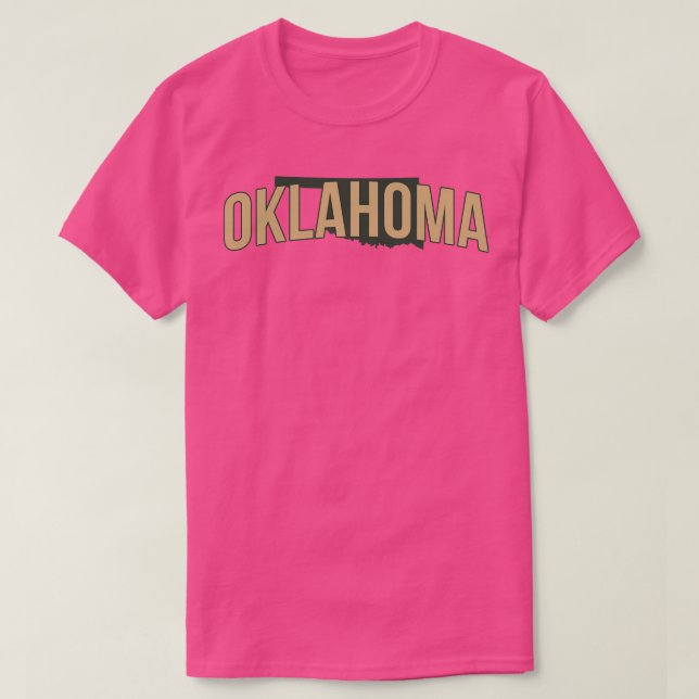 Oklahoma State 1 T Shirt (Design framsida)