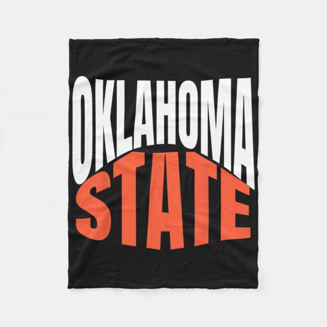 Oklahoma State  Fleecefilt (Framsidan)