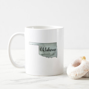Oklahoma State-konturmålning Kaffemugg