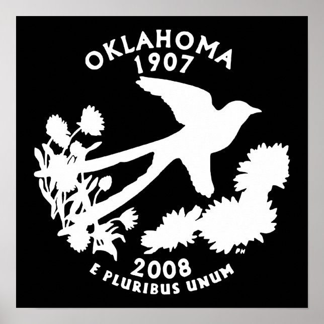 Oklahoma State Quarter Poster (Framsidan)
