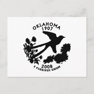 Oklahoma State Quarter Vykort