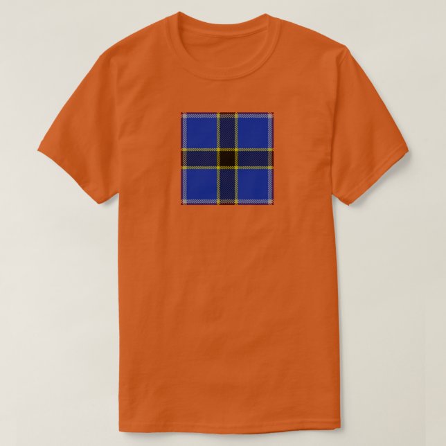 Oklahoma State Tartan T Shirt (Design framsida)