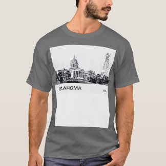 Oklahoma State USA T Shirt