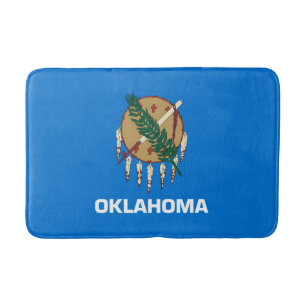 Oklahoma Statlig flagga Design Decor Badrumsmatta