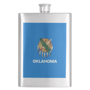 Oklahoma Statlig flagga Design Fickplunta