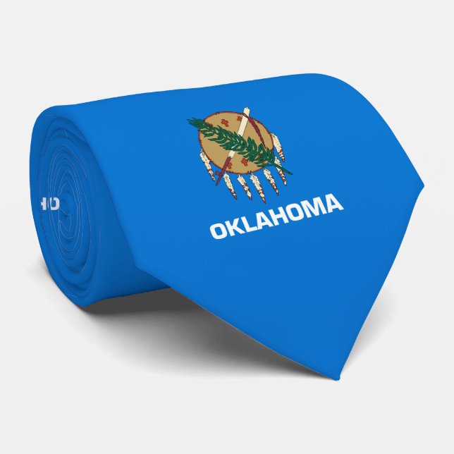 Oklahoma Statlig flagga Design Slips (Rullad)