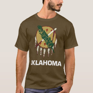 Oklahoma Statlig flagga T Shirt