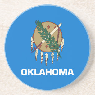 Oklahoma Statlig flagga Underlägg