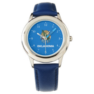 Oklahoma statsflagga armbandsur