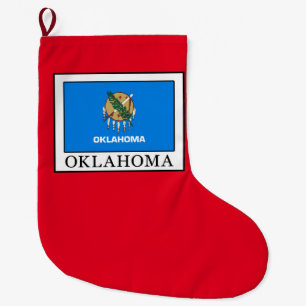 Oklahoma Stor Julstrumpa