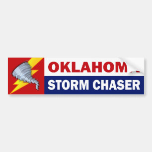 Oklahoma stormeftersläckare bildekal