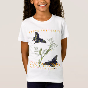 Oklahoma Territory Butterfly Black Swallowtail T Shirt