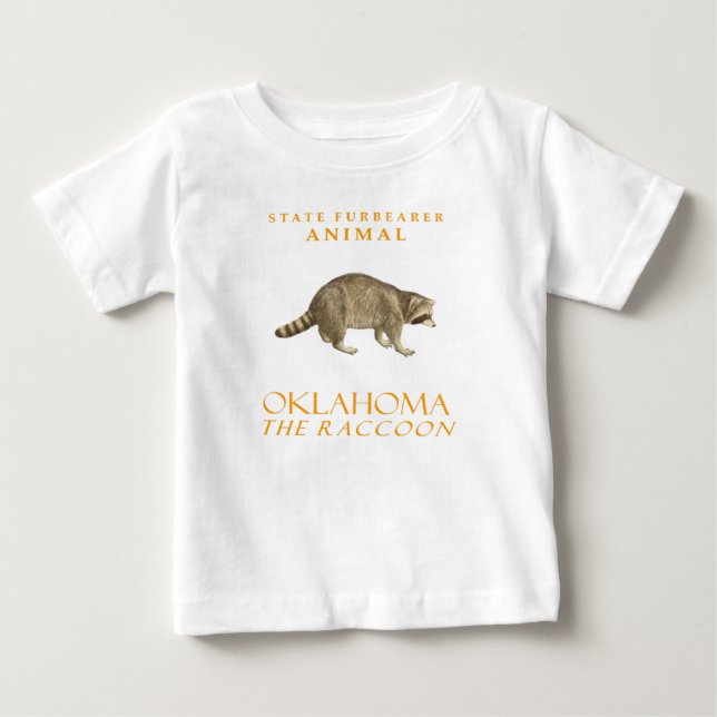 Oklahoma Territory Furbearer Animal Rasionen T Shirt (Framsida)