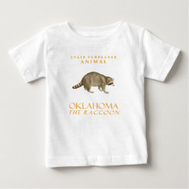 Oklahoma Territory Pälsdjur Djur Tvättbjörn T Shirt