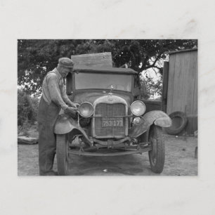 Oklahoma till Kalifornien, 1930-talet Vykort