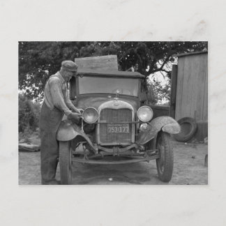 Oklahoma till Kalifornien, 1930-talet Vykort