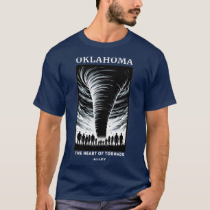 OKLAHOMA TORNADOTS HJÄRTA ALLEY T SHIRT