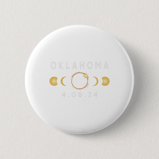 Oklahoma Total Solar Eclipse April 8 2024 Solar Ec Knapp (Framsida)