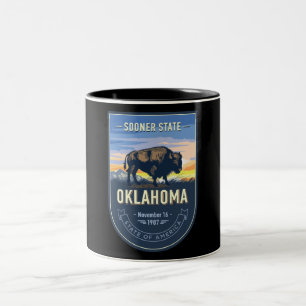 Oklahoma Two-Tone Coffee Mugg