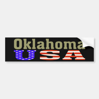 Oklahoma USA! Bildekal