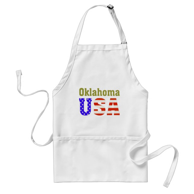 Oklahoma USA! Förkläde (Framsidan)