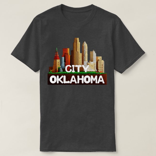Oklahoma USA T Shirt (Design framsida)