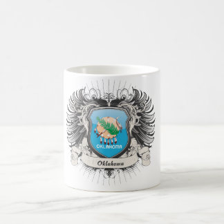 Oklahoma vapensköld kaffemugg