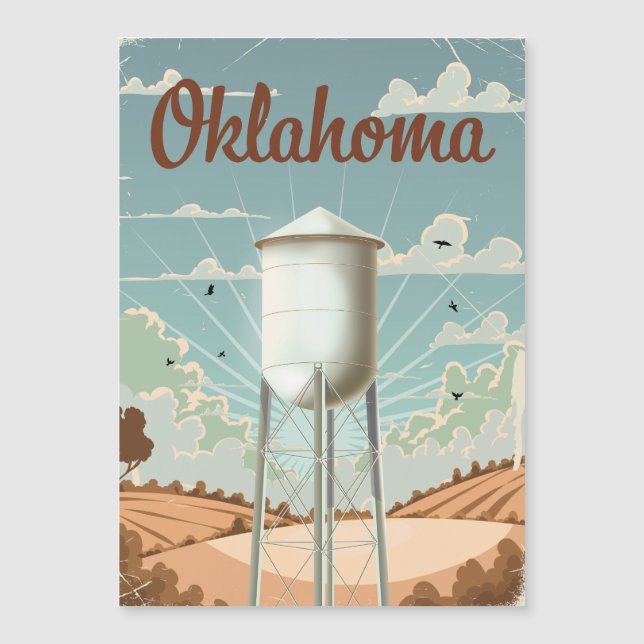 Oklahoma Vatten Torn (Framsida)
