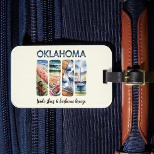 Oklahoma - Vild Himmel & Barbeque Breeze Bagagebricka
