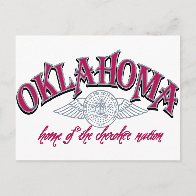 Oklahoma Vykort (Framsida)