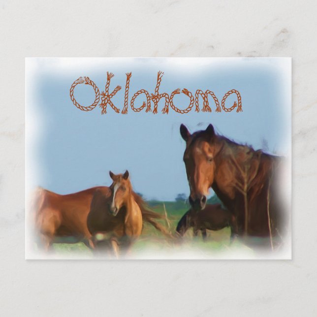 Oklahoma Vykort (Framsida)