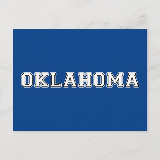 Oklahoma Vykort (Framsida)