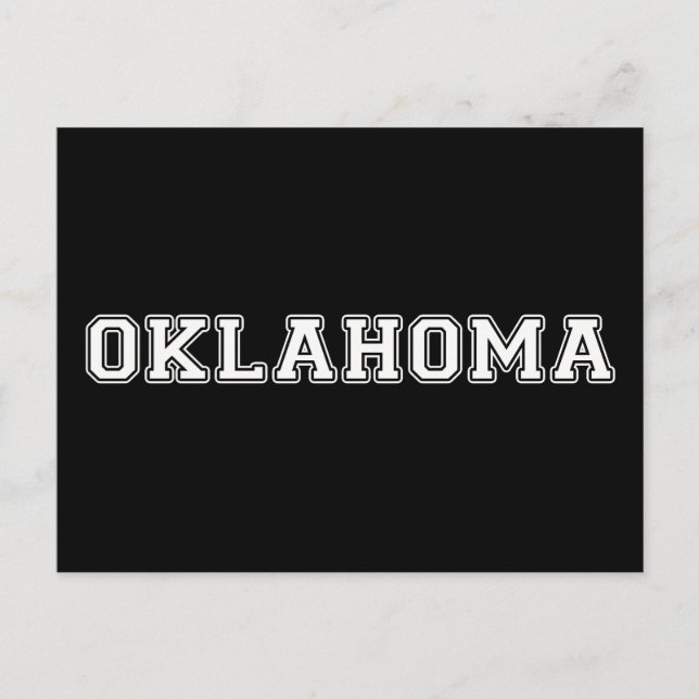 Oklahoma Vykort (Framsida)