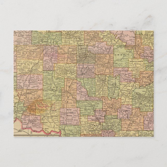 Oklahoma Vykort (Framsida)