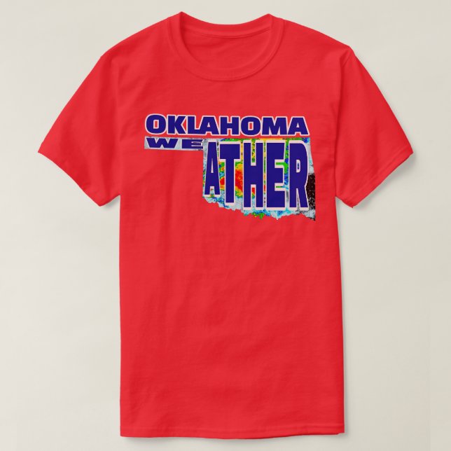 OKLAHOMA WEATHER T SHIRT (Design framsida)
