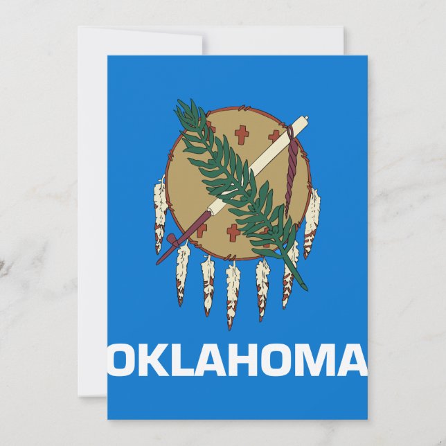 Oklahomas flagga (Framsida)