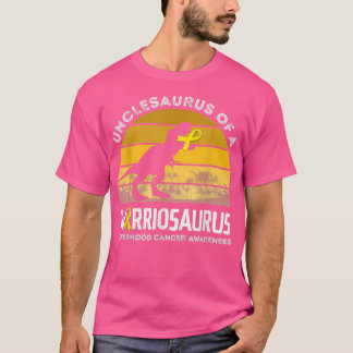 Oklesaurus of a Warrior Childdar Cancer Awarenes T Shirt
