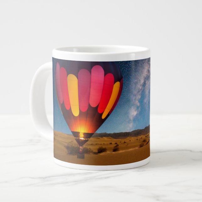 Öknar | Mesquite Dunes Death Valley Jumbo Mugg (Framsida vänster)